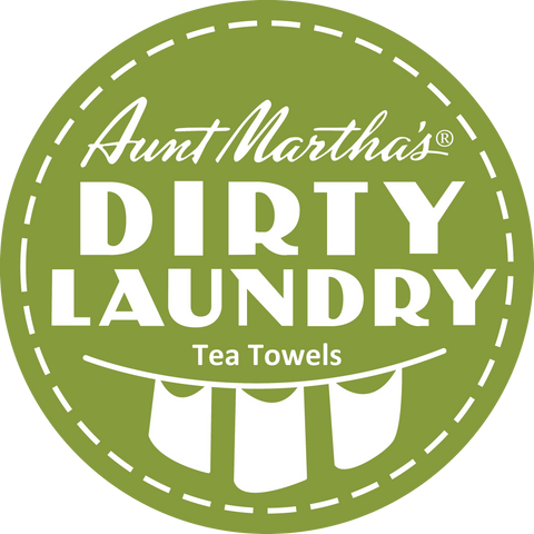 Aunt Martha's® Dirty Laundry Tea Towel - Señorita Margarita - Colonial Patterns, Inc.