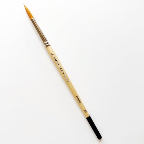 Watercolor Paintbrush: Size #0 - Emily Lex Studio