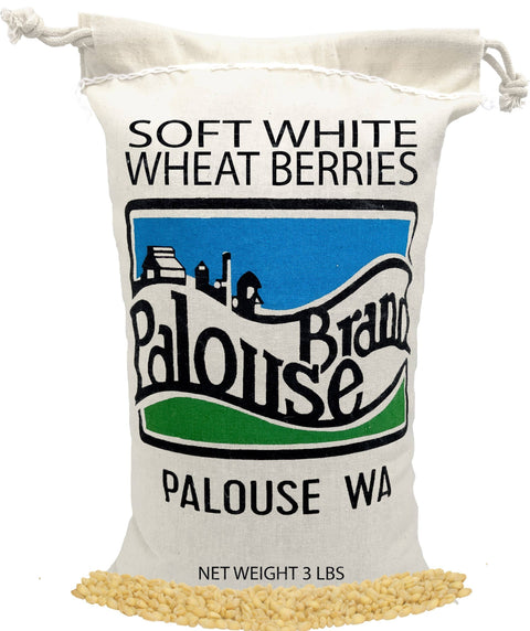Soft White Wheat Berries: 3 lb - Palouse Brand