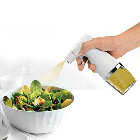 Simply Mist Olive Oil Sprayer, 6.75 oz, Chrome Band - Prepara