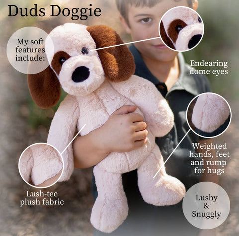 Duds Doggie Lushee Plush, 16" - Beverly Hills Teddy Bear Company