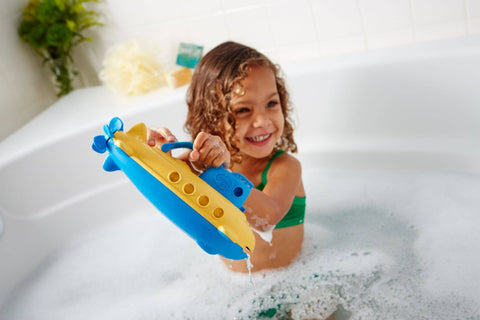Submarine, Yellow Handle - Green Toys
