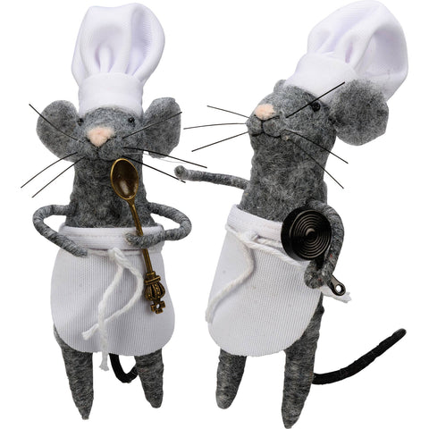 Kitchen Mice Critter Set - Primitives by Kathy