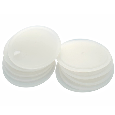 Regular Mouth Sealing Lid Liners, Platinum Cured, Leak Proof Silicone - Mason Jar Lifestyle