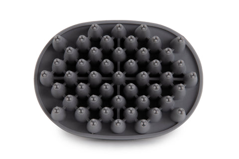 Dog Brush Buster, Light Gray - Dexas