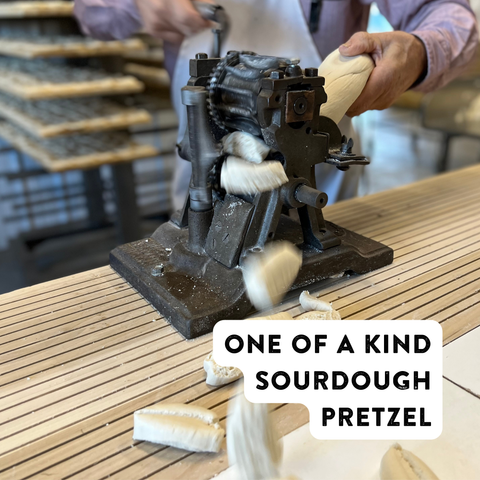 Handmade Sourdough Pretzels, Salted, 8 oz - Martins Handmade Pretzels