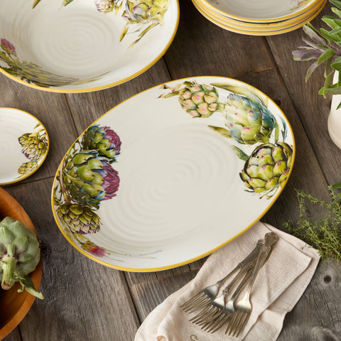 Verdura Oval Platter, 16"x11.5" - Certified International