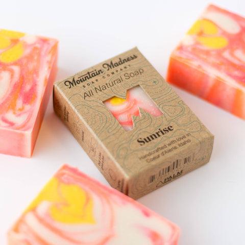 Sunrise Bar Soap - Mountain Madness Soap Co.