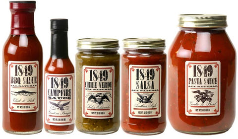 1849 Brand All Natural Habanero Hot Sauce - 5 oz - Golden West Specialty Foods