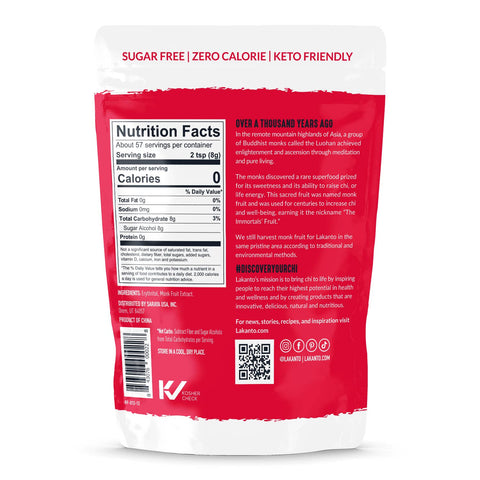 Classic Monk Fruit Sweetener with Erythritol, 1 lb - Lakanto