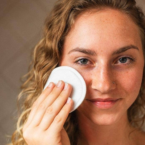 Reusable Bamboo Facial Rounds, Set of 20 - Bamboo Switch
