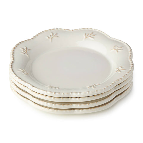 Heritage Beads Salad Plate, 9" - Graceful Artisan Accent
