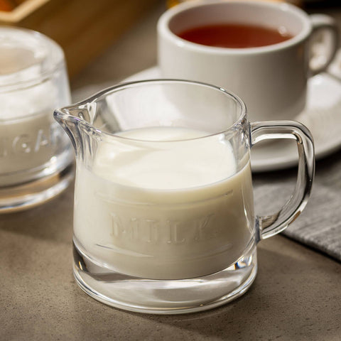Glass Milk Pitcher, 8 oz - TableCraft