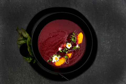 Beetroot Apple Soup, 32 oz - 18 Chestnuts Soups