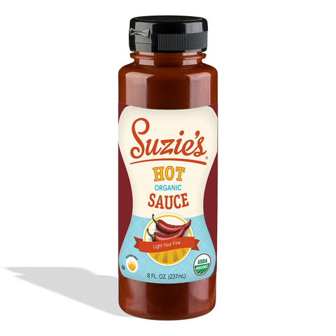 Suzie's Organic Hot Sauce, 8oz - Suzie's Organics and More