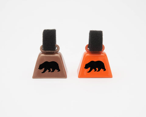 Bear Bells - Small Individual Bell: Hunter Orange - Bevin Bells