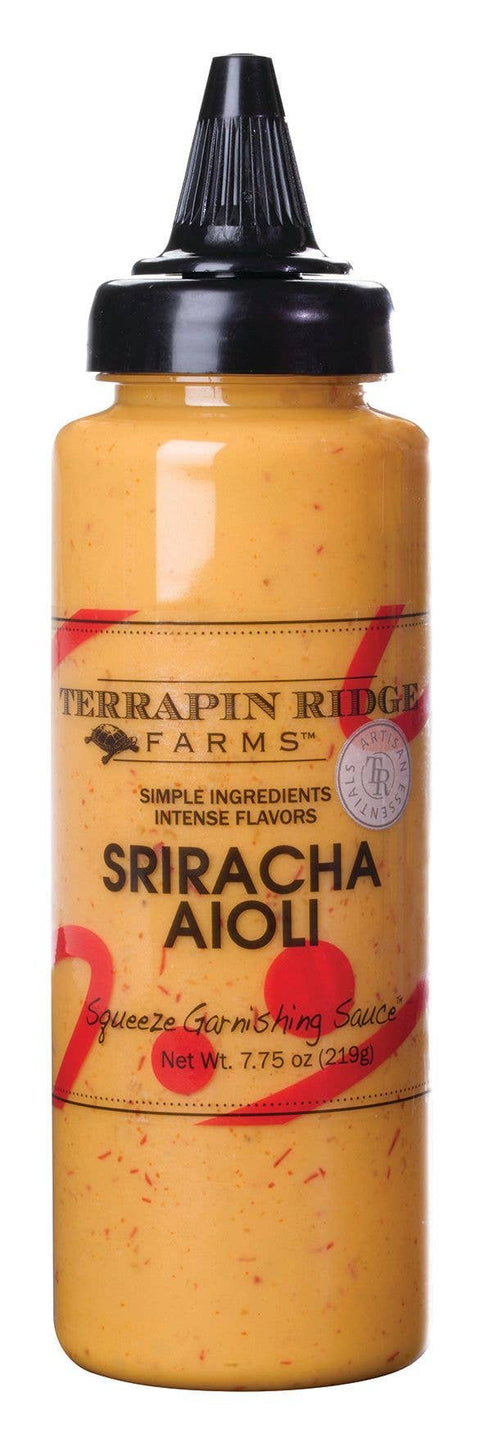 Sriracha Aioli Garnishing Squeeze, 7.75 oz - Terrapin Ridge Farms