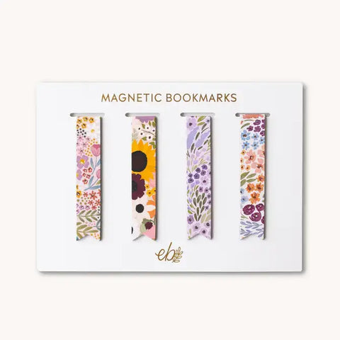 Set of 4 Magnetic Bookmarks: Summer Tones - Elyse Breanne Design
