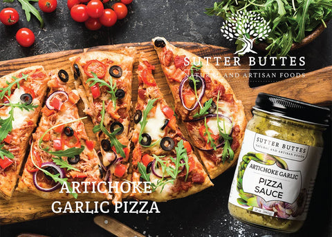 Garlic Artichoke Pizza Sauce, 12 oz - Sutter Buttes