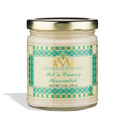 Willamette Valley Hot n Creamy Horseradish, 9 oz - Suzie's Organics and More