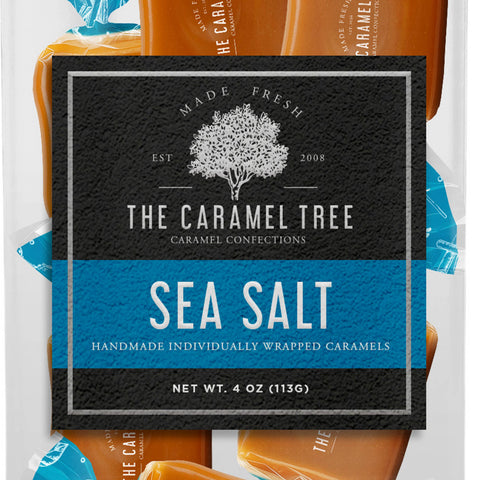 Sea Salt Caramel Gift Bag, 4 oz - The Caramel Tree®