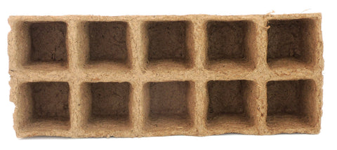 Naked Pots, 2" Plantable Seed Starter Trays, 100 cell pack - Daniel's Plants