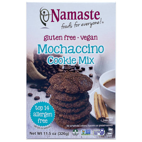 Mochaccino Cookie Mix, Gluten Free, 11.5 oz - Namaste Foods