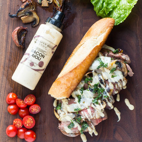 Bacon Aioli Garnishing Squeeze, 7.75 oz - Terrapin Ridge Farms