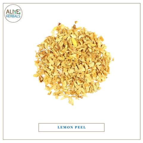 Lemon Peel, 1.6 oz (45g) - Alive Herbals