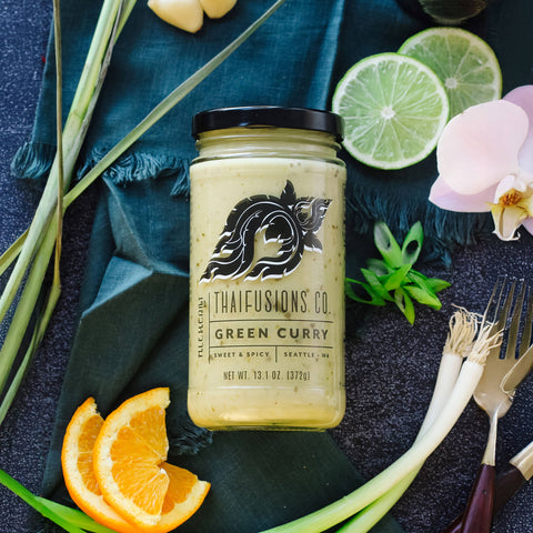 Thai Green Curry Sauce, 13.1 oz - Thaifusions