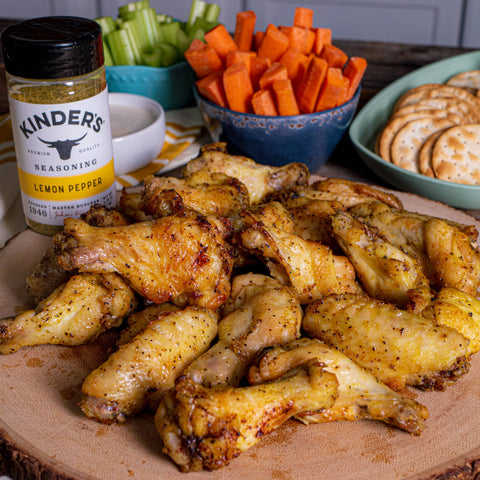 Lemon Pepper Seasoning, 6.25 oz - Kinder's Sauces & Seasonings