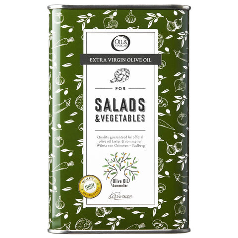EVOO Sommelier Salads & Vegetables, 500ml/16.9fl oz - Oil & Vinegar