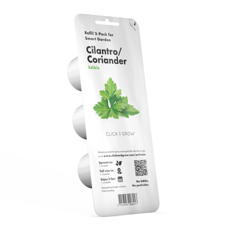 Cilantro (Coriander) Plant Pods, 3-pack