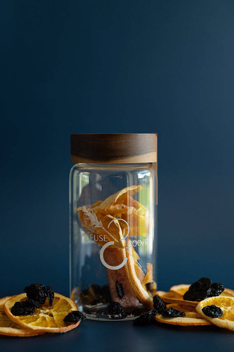 Old Fashioned: 16 oz. Jar - Infuse & Booze