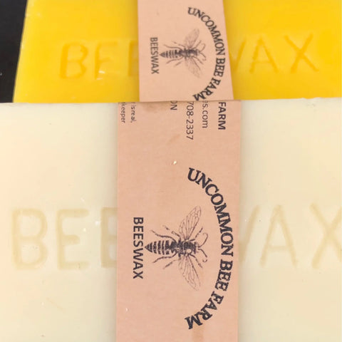 Beeswax Bars: Yellow, 1oz - Uncommon Bees