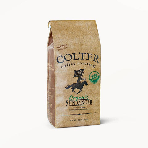 Organic Sundancer, 12oz Whole Bean Coffee - Colter Coffee Roasting