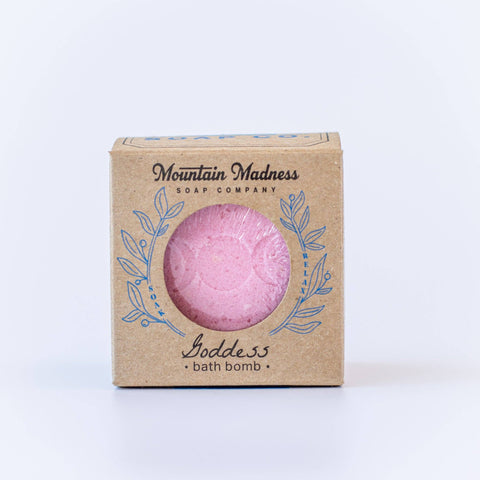 Goddess Bath Bomb - Mountain Madness Soap Co.