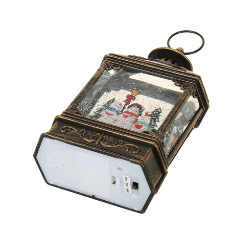 Christmas Vintage Snow Globe Lantern - SINT