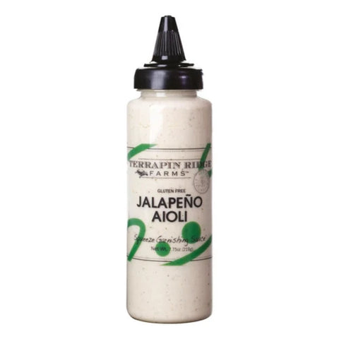 Jalapeno Aioli Squeeze, 7.75 oz - Terrapin Ridge Farms