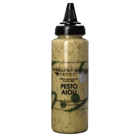 Pesto Aioli Squeeze, 7.5 oz - Terrapin Ridge Farms