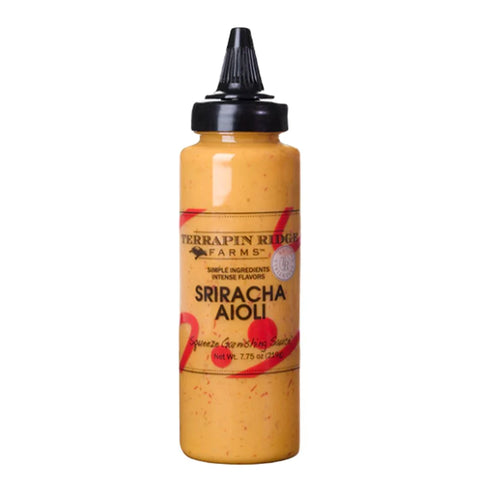 Sriracha Aioli Garnishing Squeeze, 7.75 oz - Terrapin Ridge Farms
